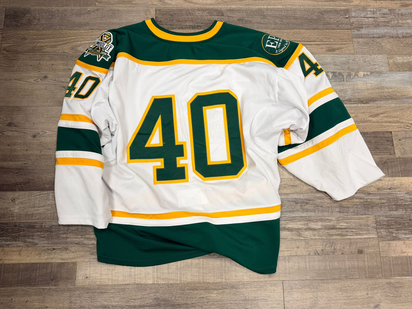 #40 Goaltender Game-Worn Jersey (Home or Away)