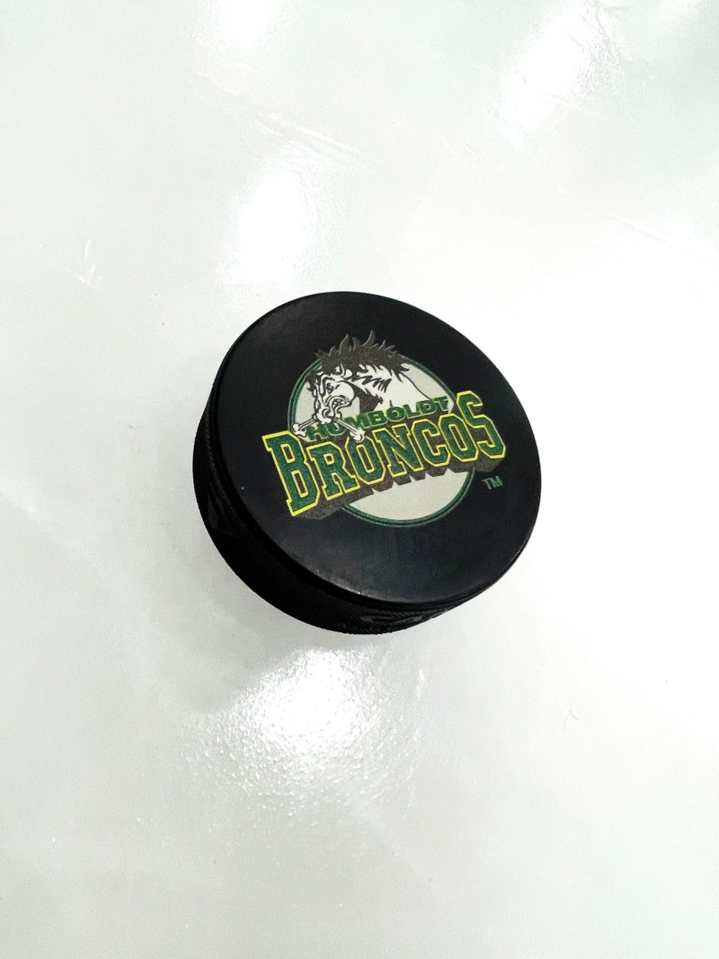 Humboldt Broncos Hockey Puck