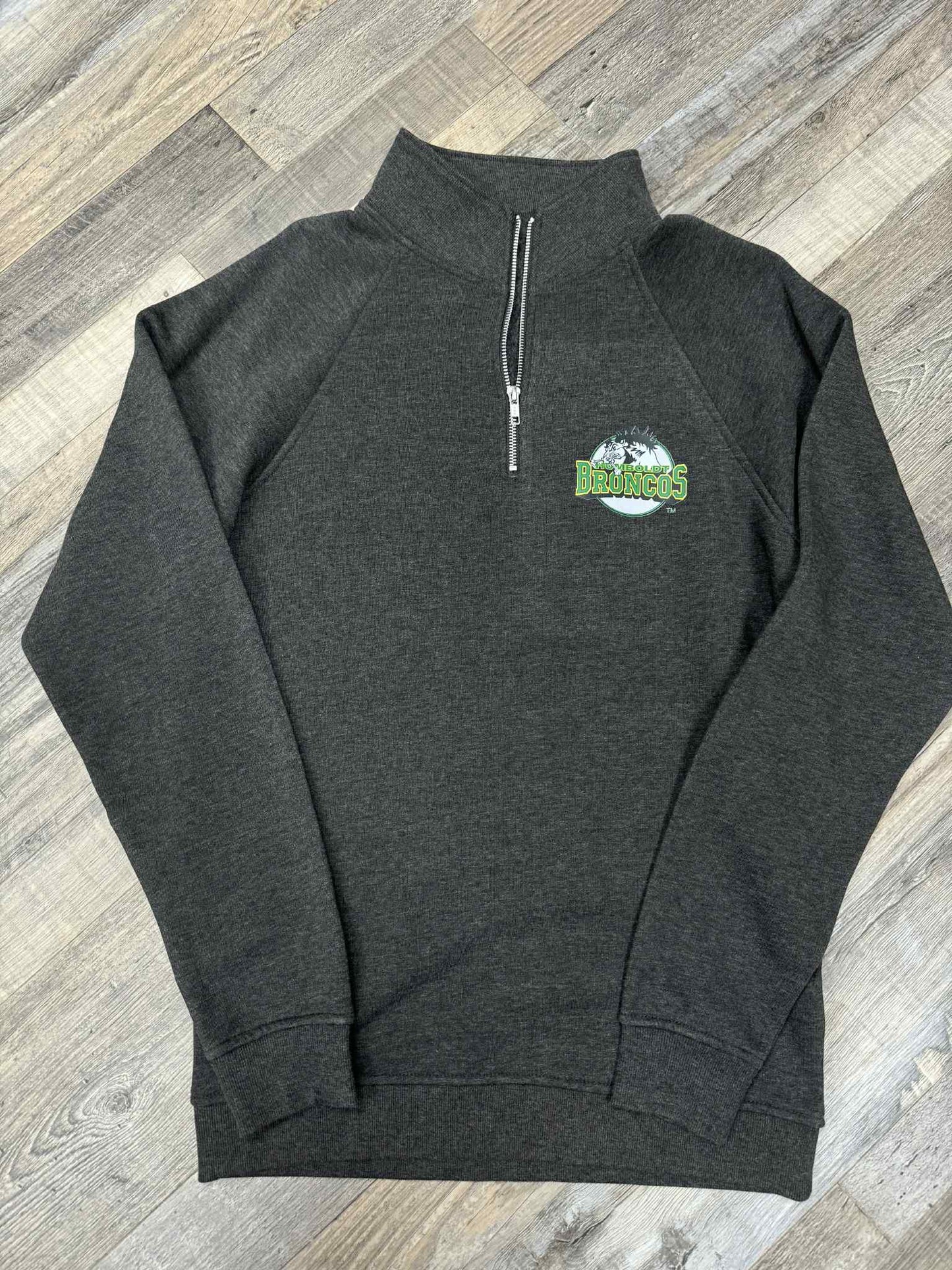 Humboldt Broncos 1/4 Zip Sweater – Black, Pink, Green, or Grey