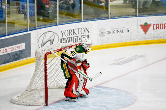 #40 Dazza Mitchell Game Worn Humboldt Broncos Away Jersey