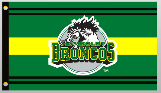 Humboldt Broncos Flag