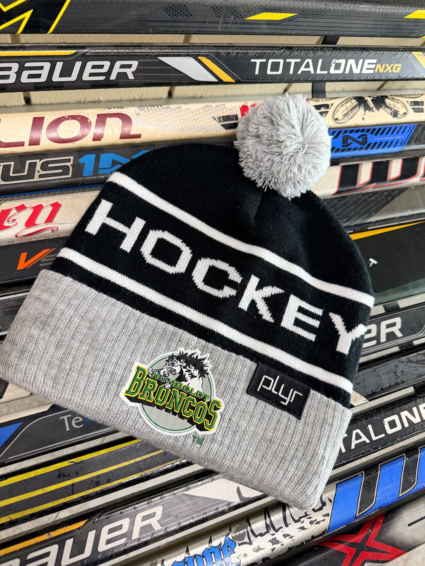 PLYR x Humboldt Broncos Pom Toque