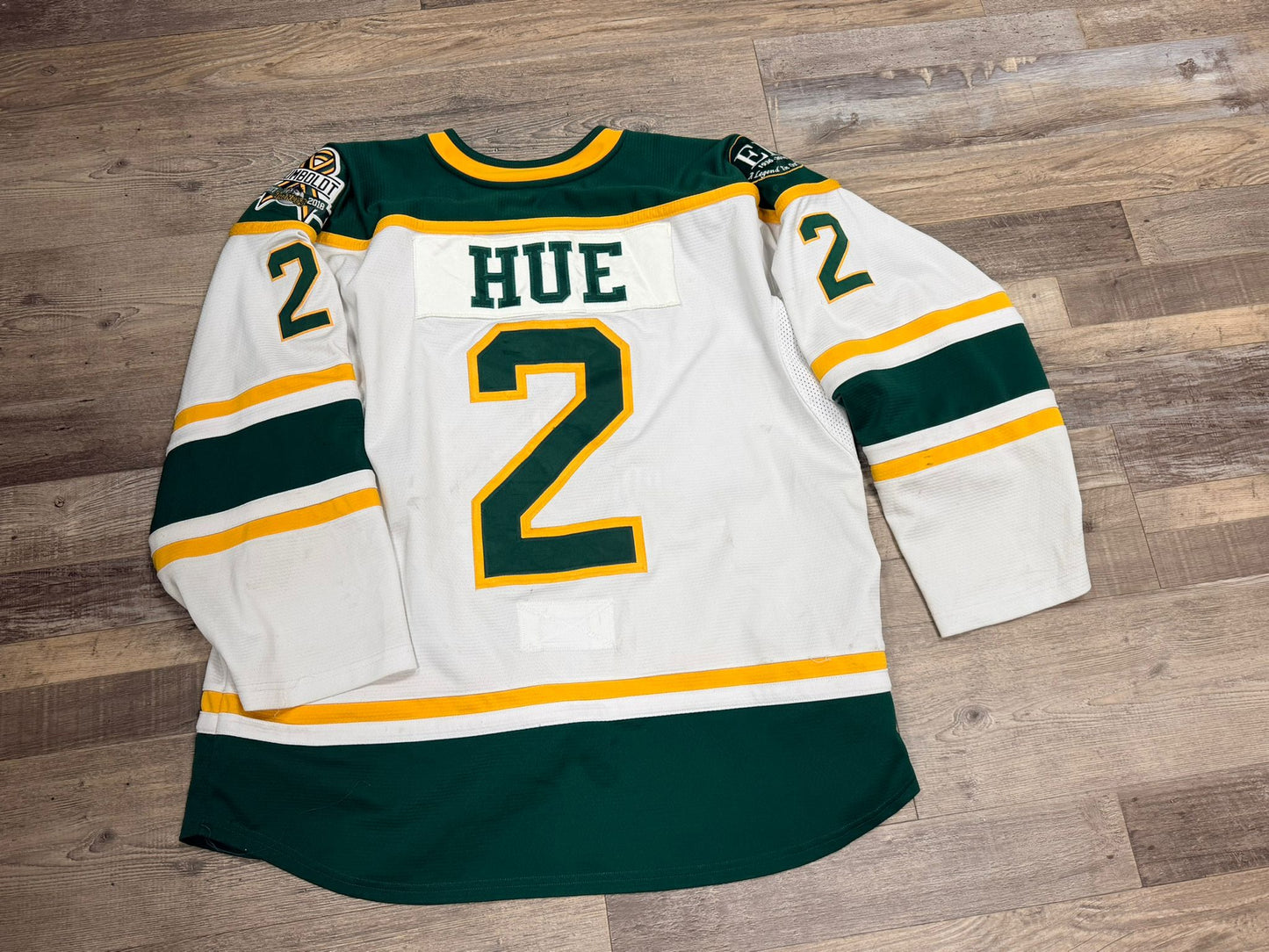 #2 Rylan Hue Game-Worn Jersey (Home or Away)