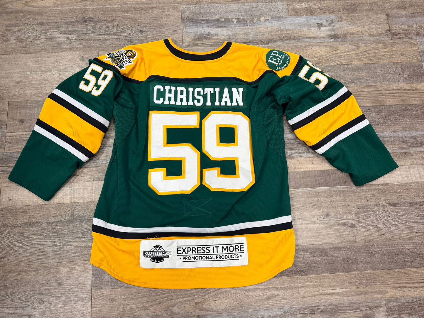 #59 Kayson Christian Game-Worn Jersey (Home or Away)