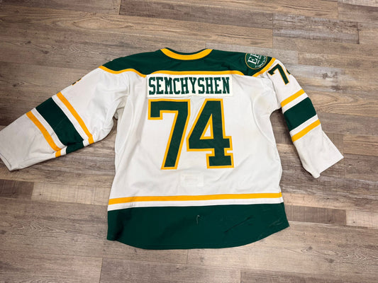 #74 Teigan Semchyshen Game-Worn Jersey