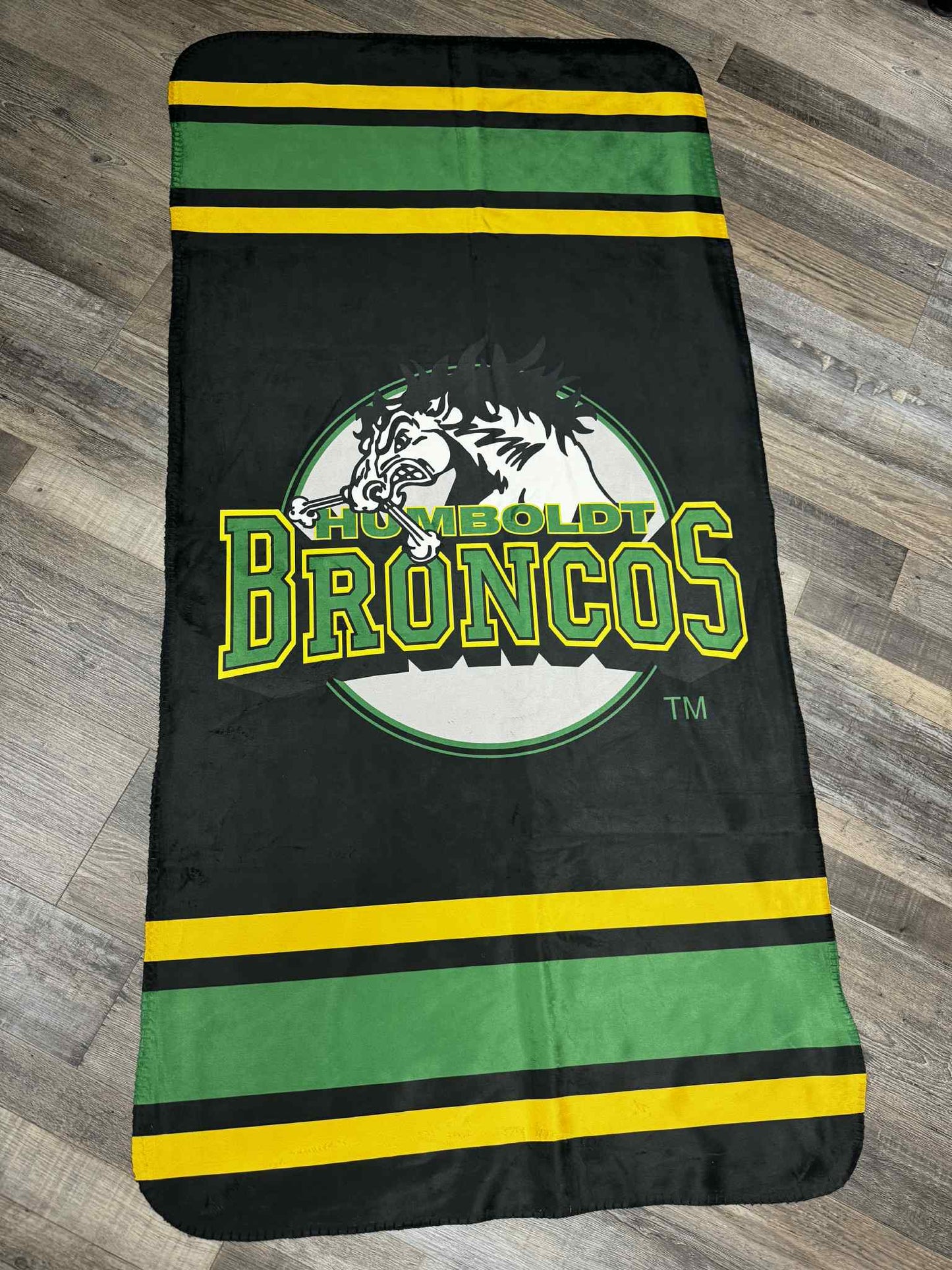 Humboldt Broncos Lap Blanket