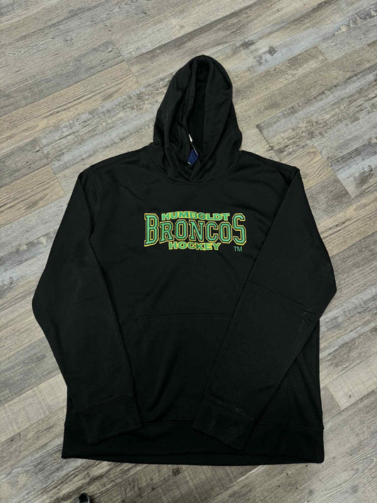 Black Humboldt Broncos Hoodie – Medium Only (Limited Stock!)