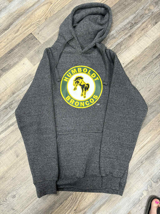 Humboldt Broncos Classic Charcoal Hoodie