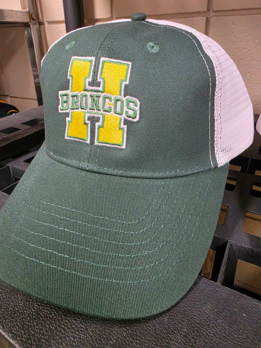 H logo trucker hat